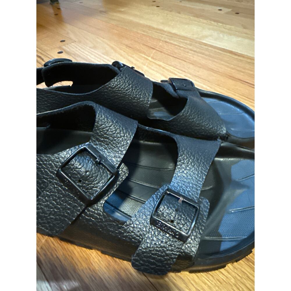 Birksenstocks Birks Black Men Sandals Sz 44 *preloved - Picture 6 of 12